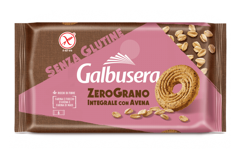 Galbusera ZeroGrano Frollini Integrali Senza Glutine 220 g