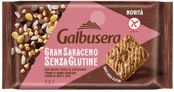 Biscotto Gran Saraceno senza glutine 260 g - Galbusera