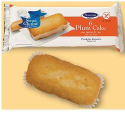 Bononia Senza Glutine Plumcake Con Farina di Riso 6x36 g — confronto prezzi