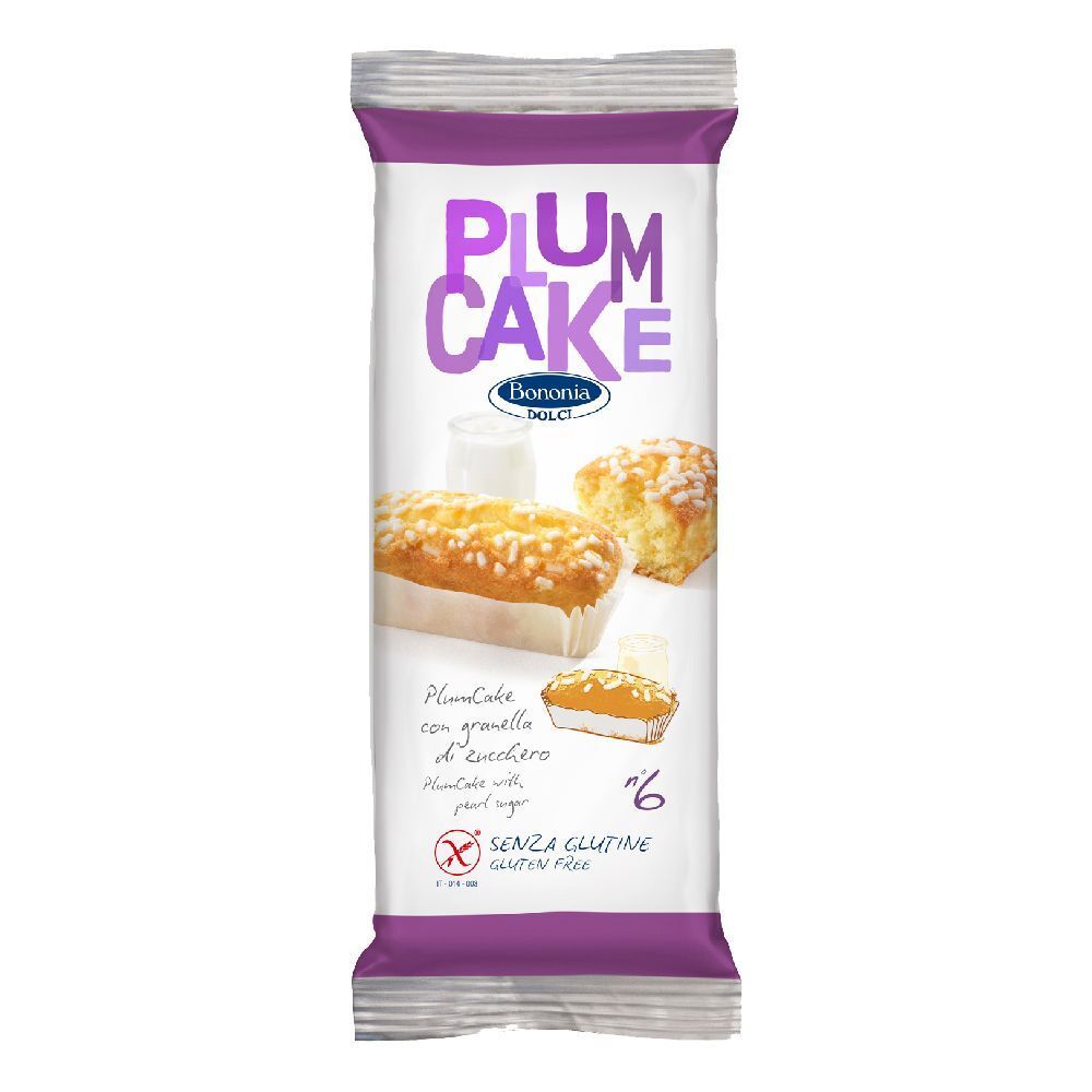 Bononia plumcake con granella di zucchero senza glutine 6 x 37 g — confronto prezzi