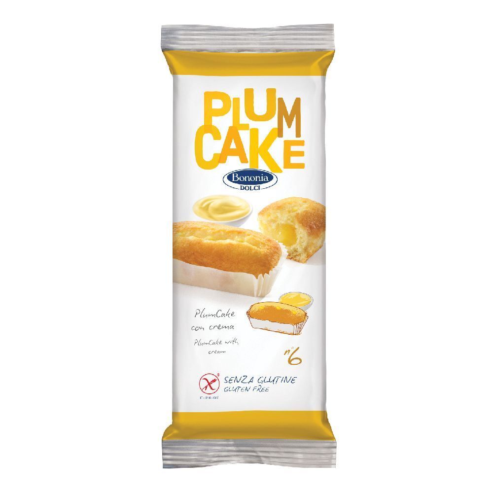 Bononia Dolci Plumcake Con Crema Senza Glutine 6 X 45 G 6x45 g