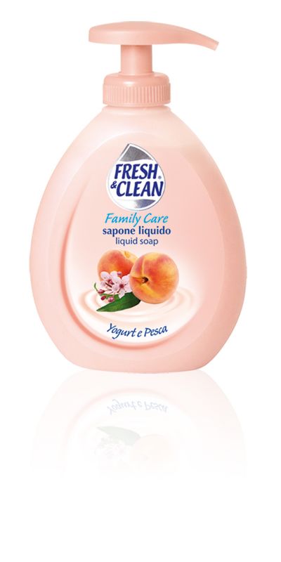 FRESH & CLEAN - sapone liquido - yogurt e pesca 300 ml — confronto prezzi