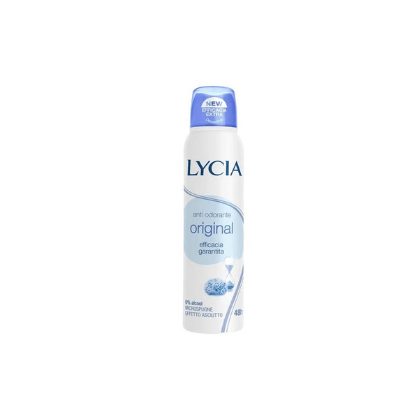 Lycia Spray Gas Antiodorante Profumazione Original 150 ml — confronto prezzi