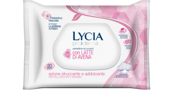 SODALCO Srl Lycia salviette pelli sensibili 72 pezzi