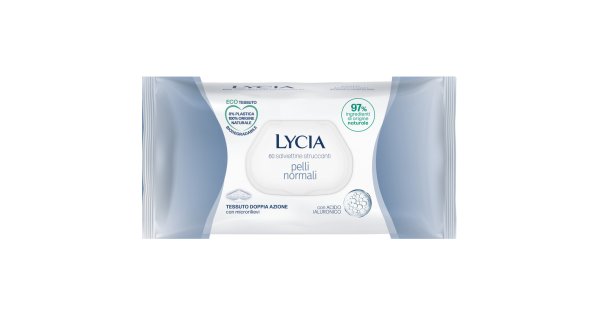 LYCIA - SALVIETTINE STRUCCANTI PER PELLI NORMALI