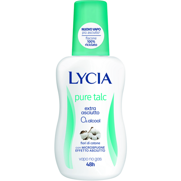 Lycia Pure Talc Deodorante Vapo Anti Odore 48h Extra Asciutto 75 ml — confronto prezzi