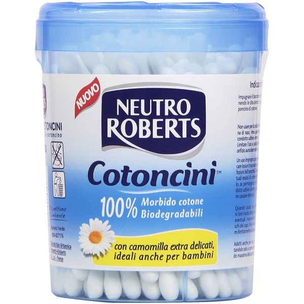 Neutro roberts cotoncini 100 pezzi