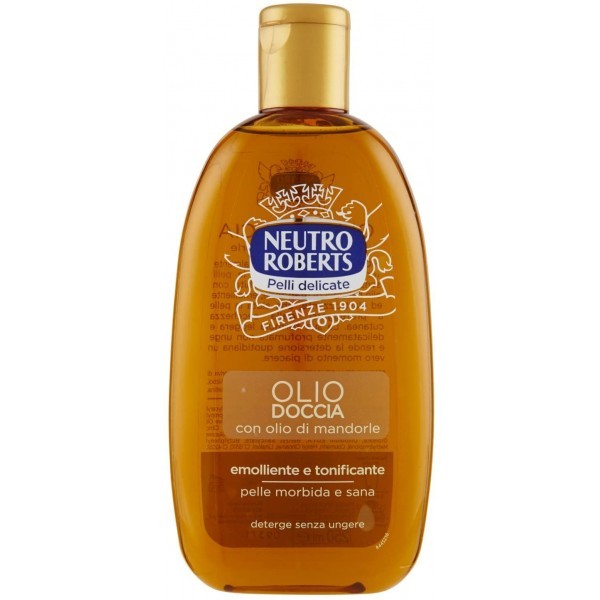 Neutro Roberts - Olio Doccia Mandorle - Olio da bagno 250 ml
