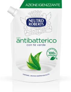 NEUTRO ROBERTS - RICARICA SAPONE LIQUIDO CON TE' VERDE