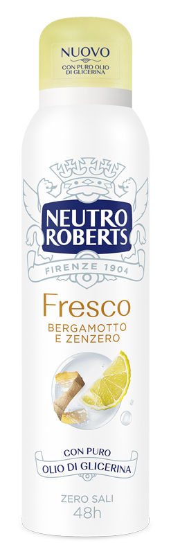 Neutro Roberts - Fresco Bergamotto E Zenzero - Deodorante Spray 150 Ml — confronto prezzi