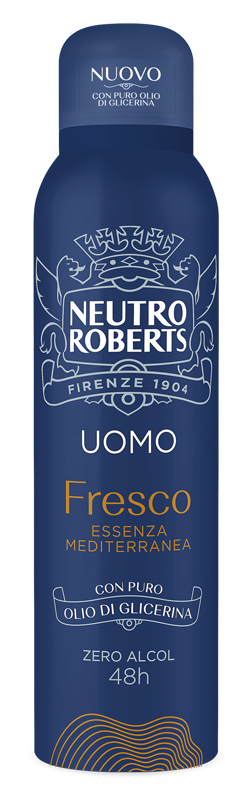 Neutro Roberts - Uomo - Fresco Essenza Mediterranea - Deodorante 150 ml Spray — confronto prezzi