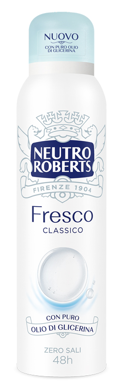 Neutro Roberts Deodorante Spray Fresco Classico Zero Sali 150 ml