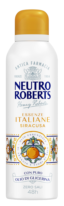 Neutro Roberts Deodorante Spray Essenze Italiane Siracusa Senza Sali di Alluminio 200 ml — confronto prezzi