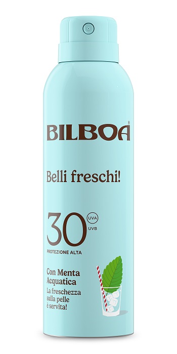Bilboa Belli Freschi Spf 30 Solare Protezione Alta Spray 150ml