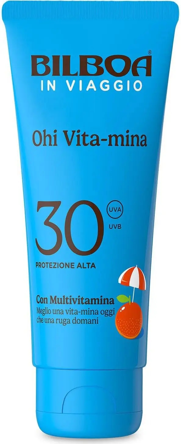Bilboa Ohi Vita-mina Spf 30 Crema Solare Viso Protezione Alta 75ml