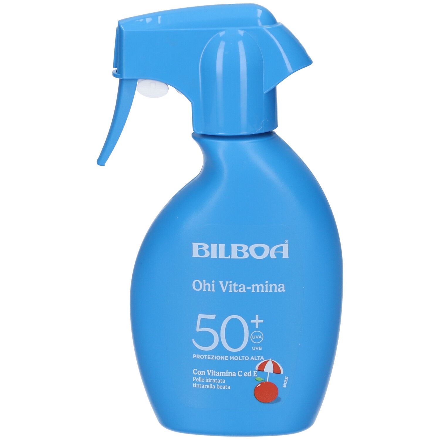 Bilboa Ohi Vita-mina Crema Solare Trigger SPF 50+ con multivitamina 250 ml Spray