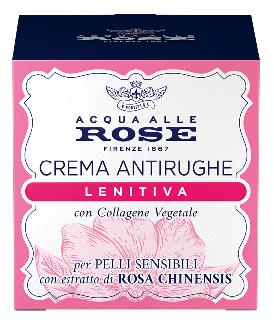 Acqua alle Rose - Crema viso antirughe Lenitiva 50 ml