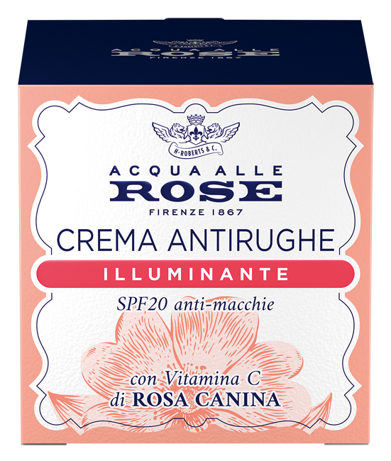 ACQUA ALLE ROSE - Illuminante - Crema Antirughe SPF20 Anti-Macchie 50 Ml