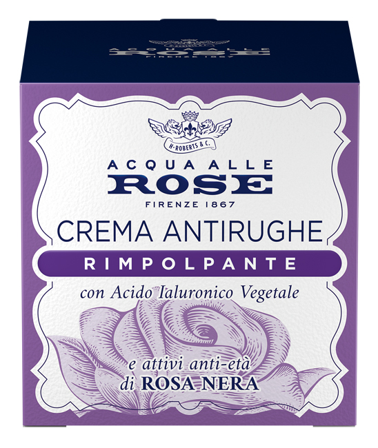 Acqua alle Rose - Crema viso antirughe Rimpolpante 50 ml