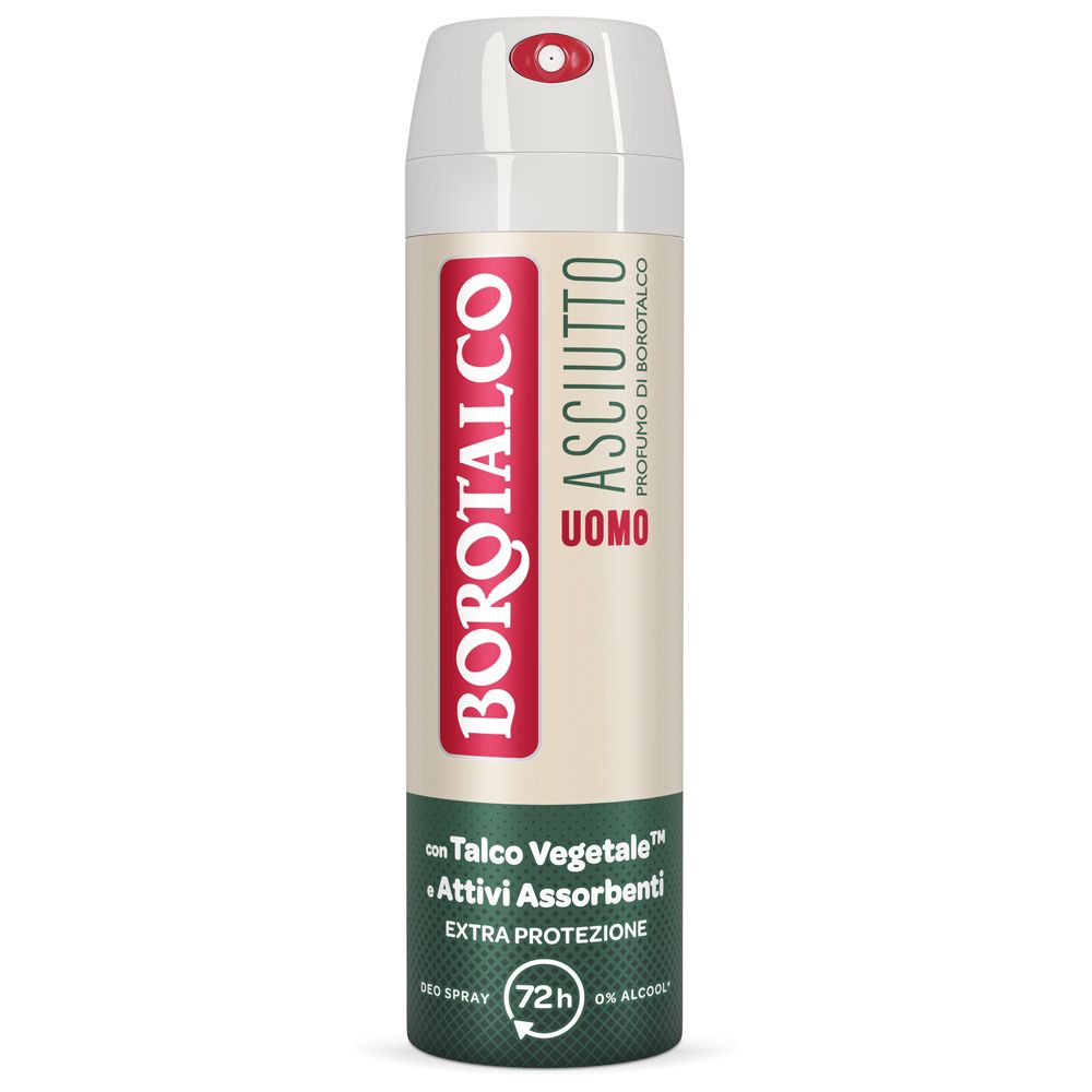 Borotalco Uomo Deodorante Asciutto Spray (150ML) 150 ml