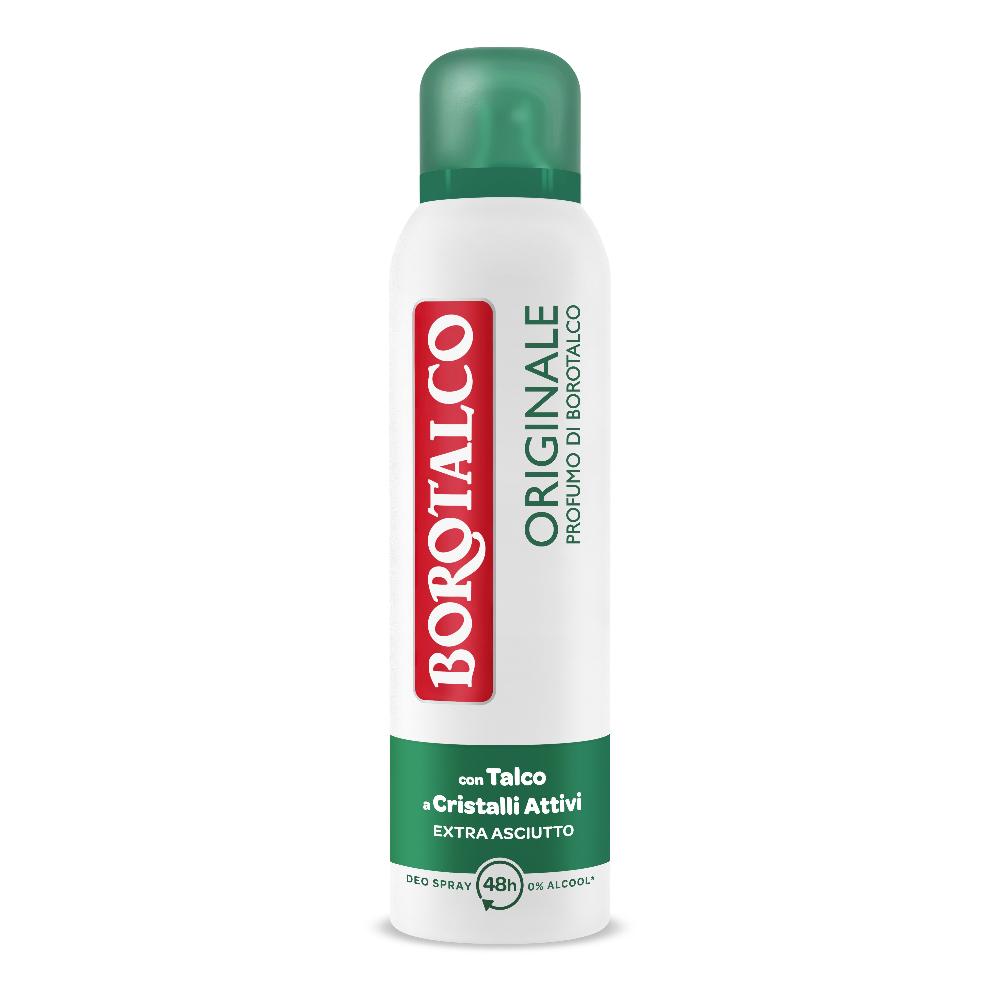 Borotalco Deodorante Spray Originale con Talco a Cristalli Attivi 150 ml — confronto prezzi