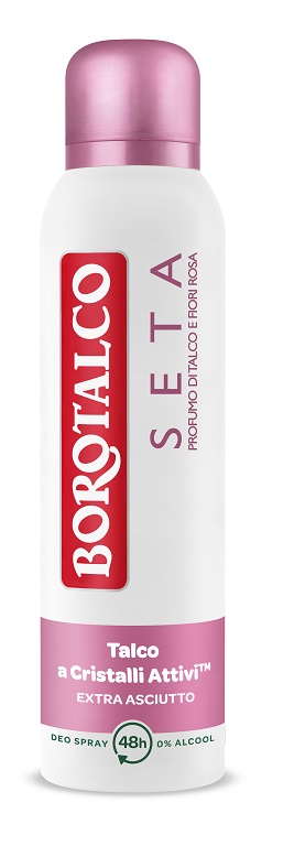 BOROTALCO - Seta - Profumo di Talco e Fiori Rosa - Deodorante 150 ml Spray — confronto prezzi