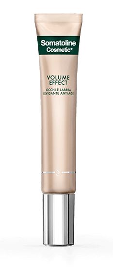 Somatoline SkinExpert, Volume Effect Occhi e Labbra Levigante Anti-Age, Contorno Occhi Anti-età, Biopeptidi 15ml
