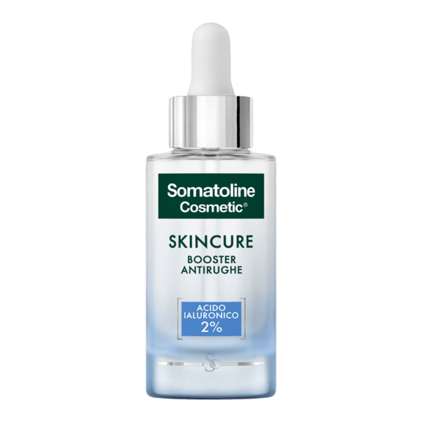 Somatoline SkinExpert Skincure Booster Antirughe Acido Ialuronico 2% 30ml Siero Viso