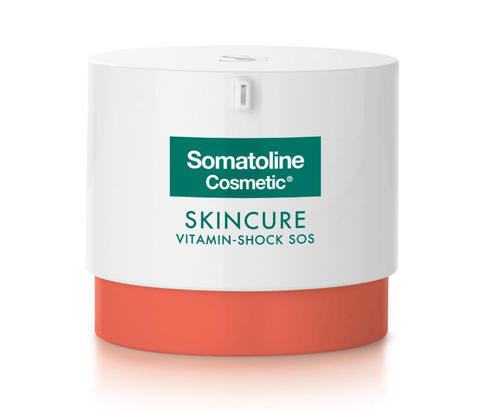 Somatoline SkinExpert Skincure Vitamin Shock SOS Crema Viso Illuminante 40 ml con Vitamina C