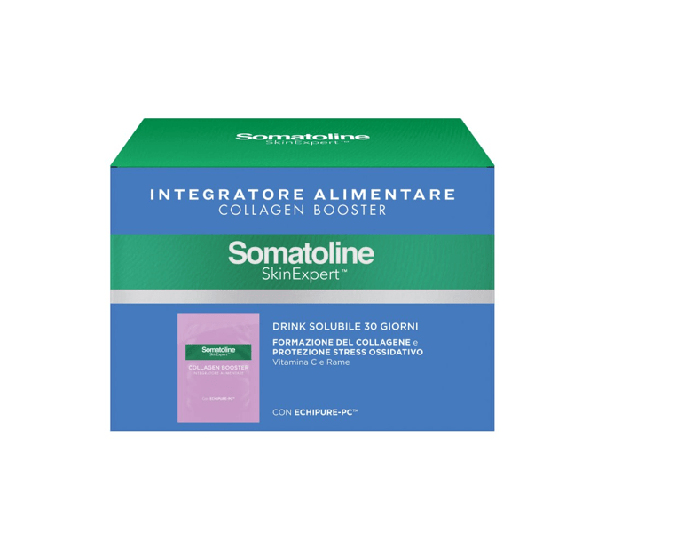 Somatoline Skin Expert Collagen Booster Integratore di Collagene per la Pelle 30 Bustine