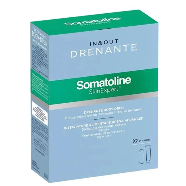 Somatoline Skin Expert In&Out Kit Drenante 20 Stick + Crema Gel 250ml