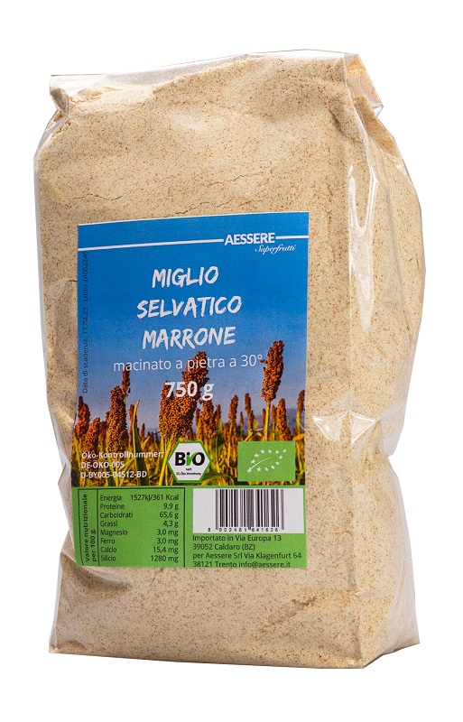 MIGLIO SELVATICO MARRONE BIO 750G