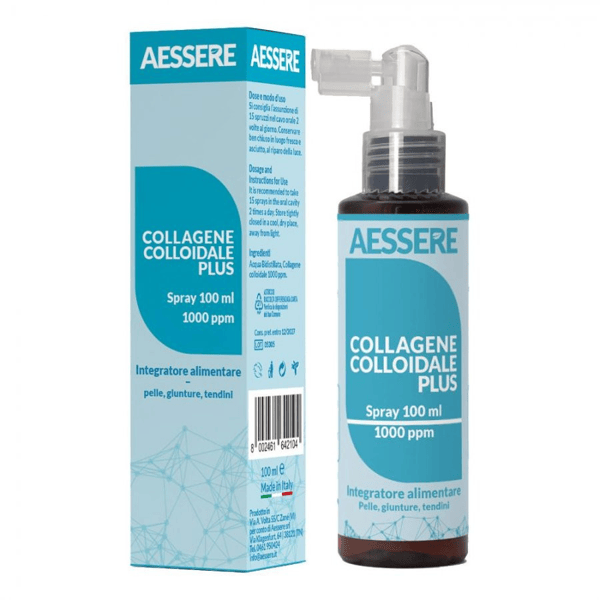 Aessere Collagene Colloidale Plus 1000 Integratore per Pelle e Articolazioni