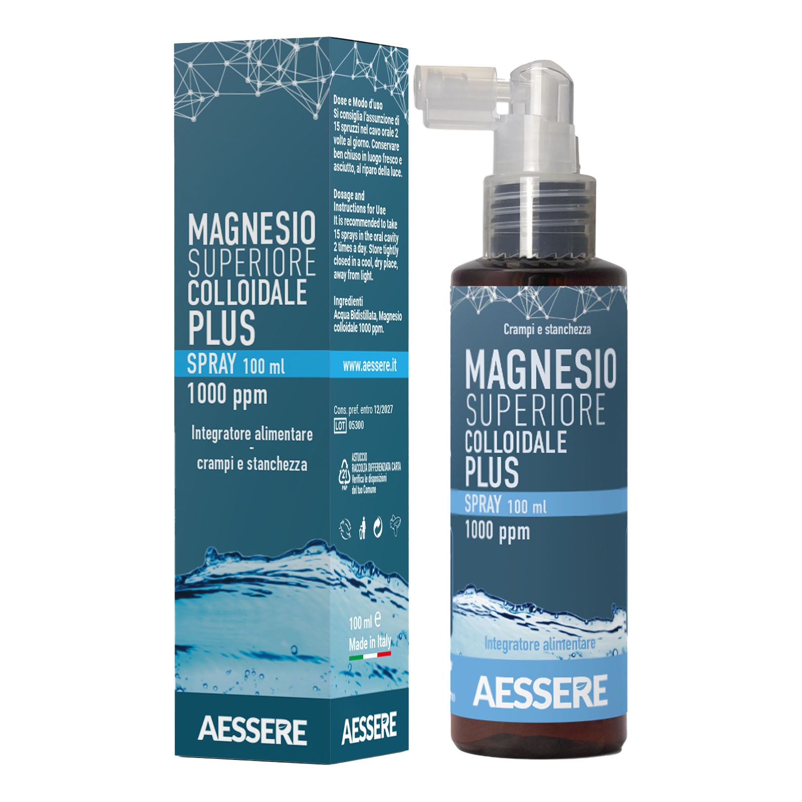 Magnesio Superiore Colloidale Plus Spray
