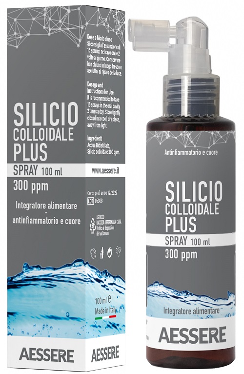Silicio Colloidale Plus 350 PPM 100 ml