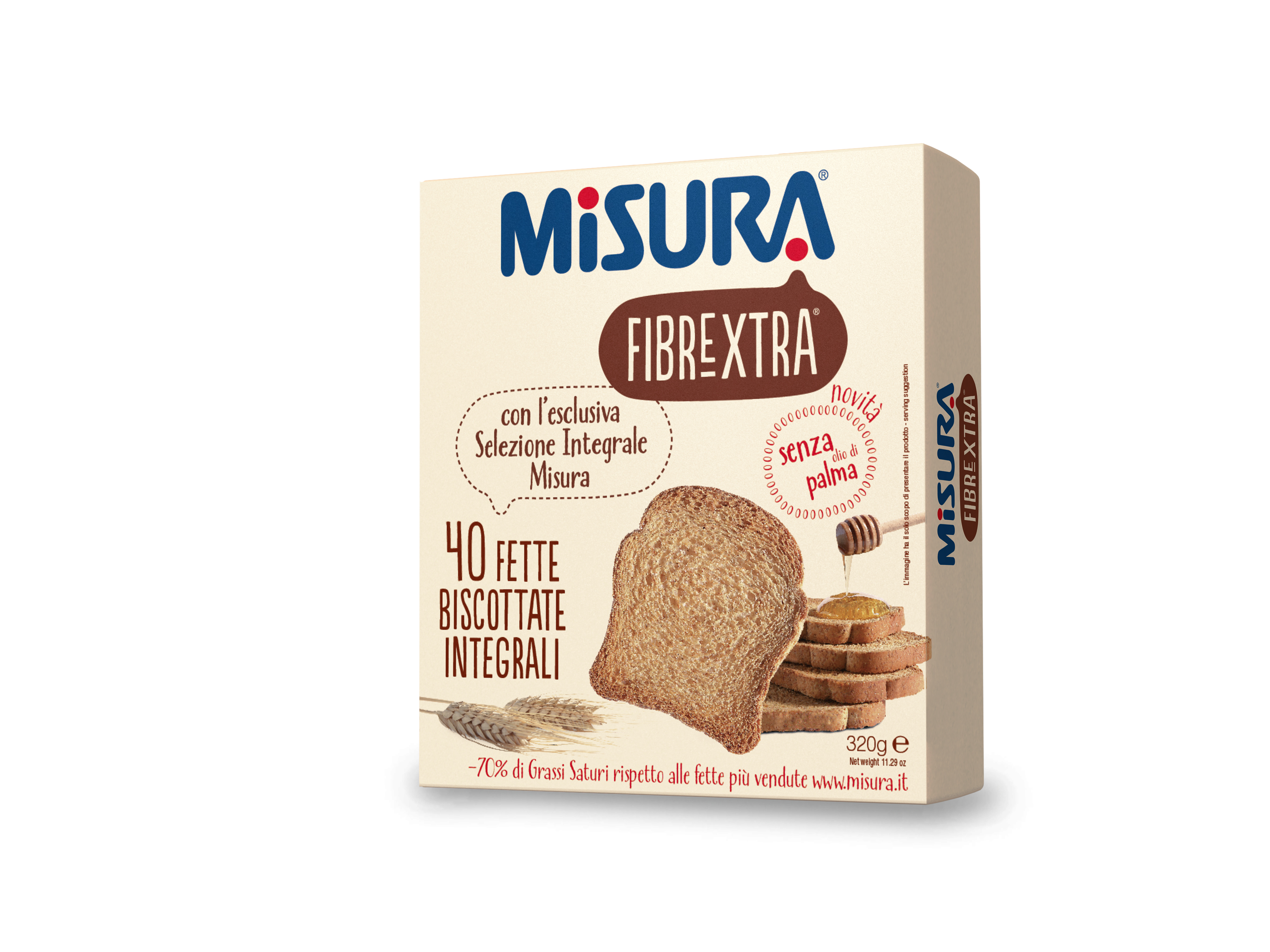 Misura F-Extra Fette Integrale 320g