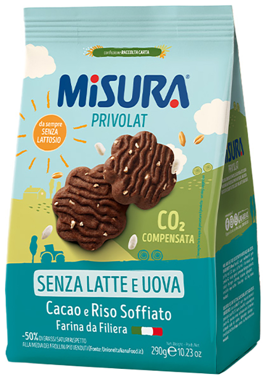 Misura frollini privolat cacao 290 g — confronto prezzi