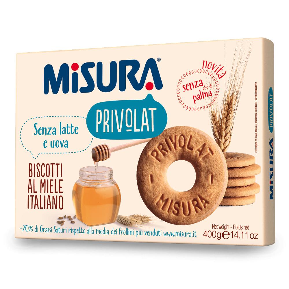 Misura Privolat Biscotti Al Miele 400 g