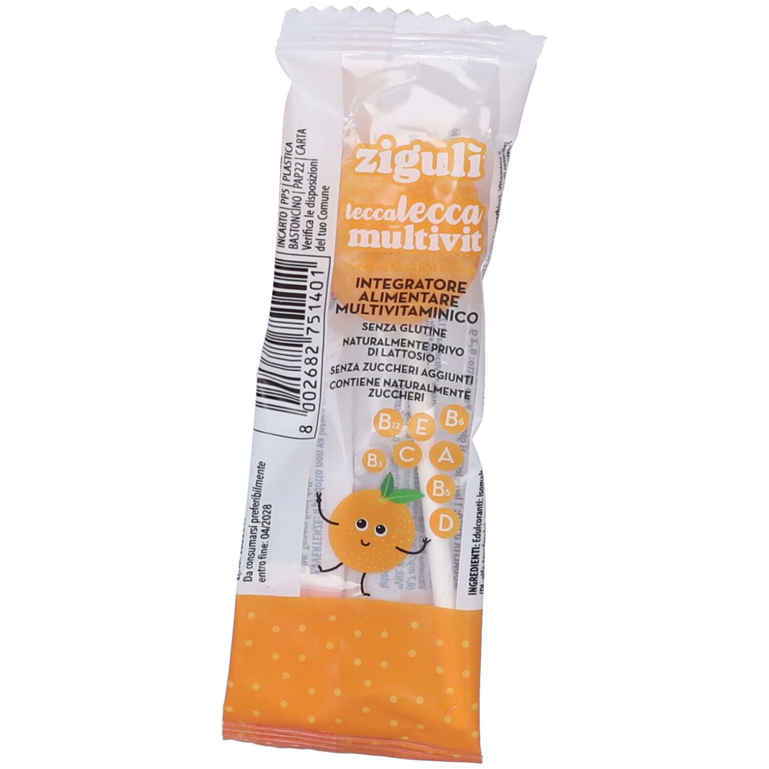 Zigulì Lecca Multivit 8,2 g Snack