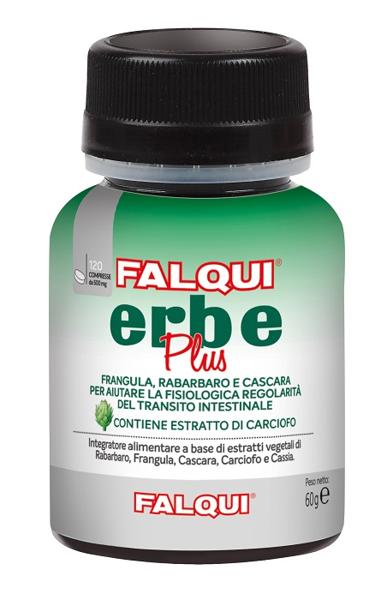 Falqui Erbe Plus 120 Compresse Integratore per Regolarità Intestinale Naturale