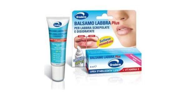Uraderm Balsamo Labbra Plus Idratazione Profonda 8ml - Planet Pharma
