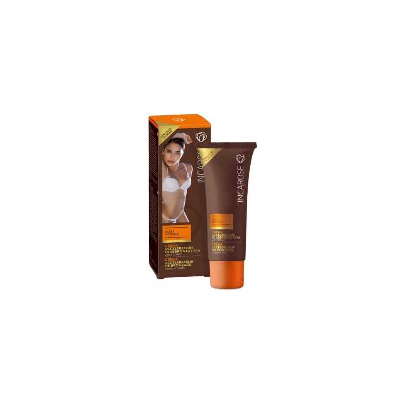 Incarose maxi bronze crema acceleratore di abbronzatura 125 ml
