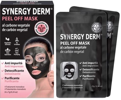 Synergy Dermatologica Peel Off Mask 4 Trattamenti Monodose 7 g