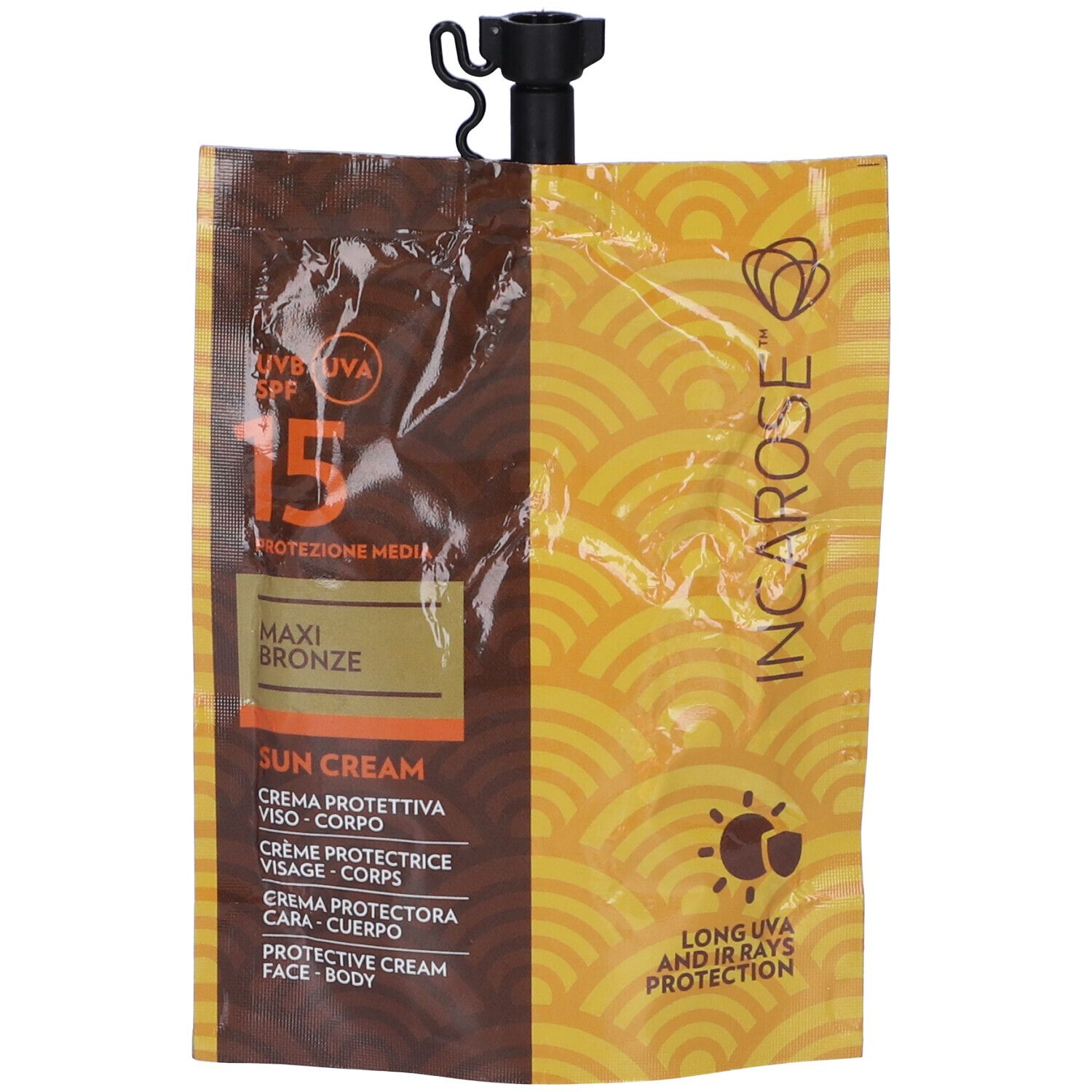 Incarose Maxi Bronze Sun Cream Spf15 50 Ml ml