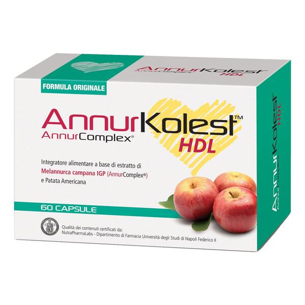 AnnurKolest HDL Integratore Metabolismo dei Trigliceridi e Colesterolo 60 Capsule — confronto prezzi