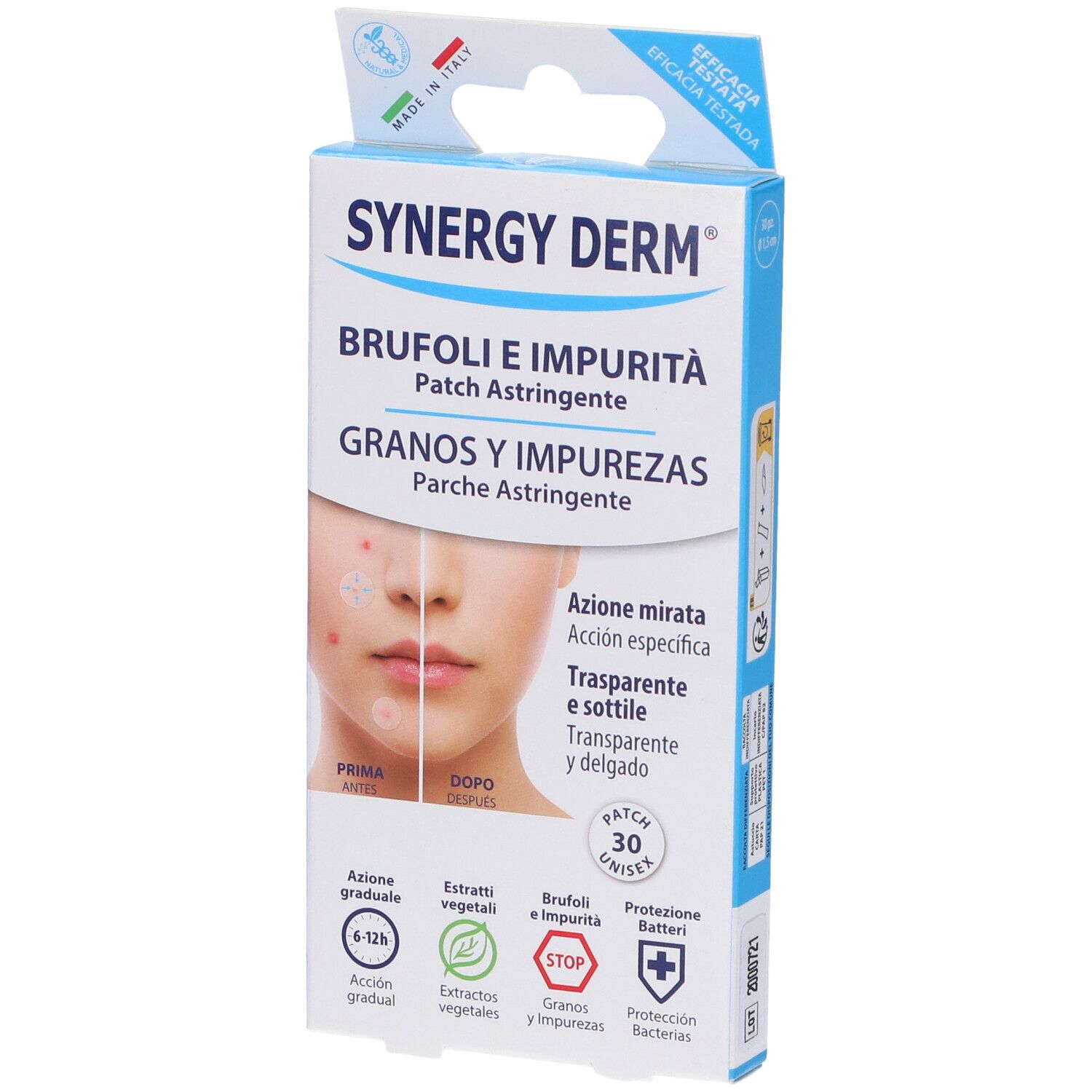Synergy Derm Patch Brufoli 30 pz Cerotto — confronto prezzi