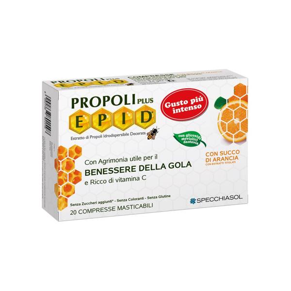 Specchiasol Epid Compresse Arancia Integratore Gola 20 Compresse Masticabili — confronto prezzi