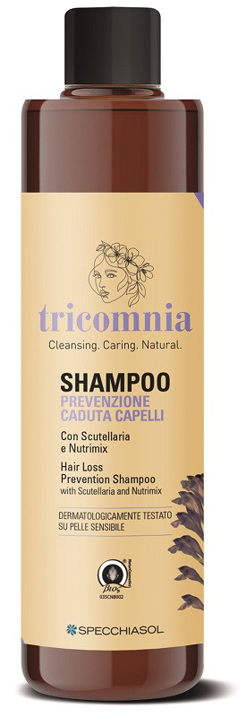 Specchiasol Tricomnia - Shampoo Prevenzione Caduta, 250ml