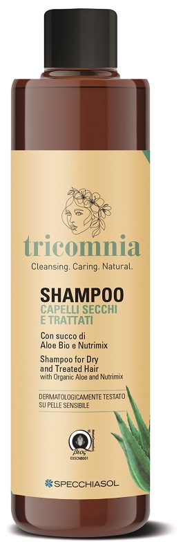 Specchiasol Tricomnia - Shampoo Capelli Secchi e Trattati, 250ml — confronto prezzi