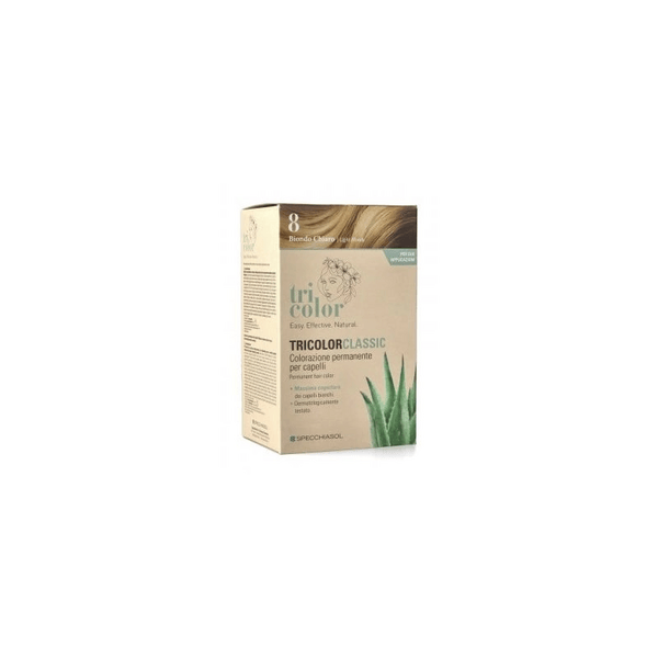 Specchiasol Tricolor Classic Tintura Per Capelli Colore 8 Biondo Chiaro 232 ml — confronto prezzi